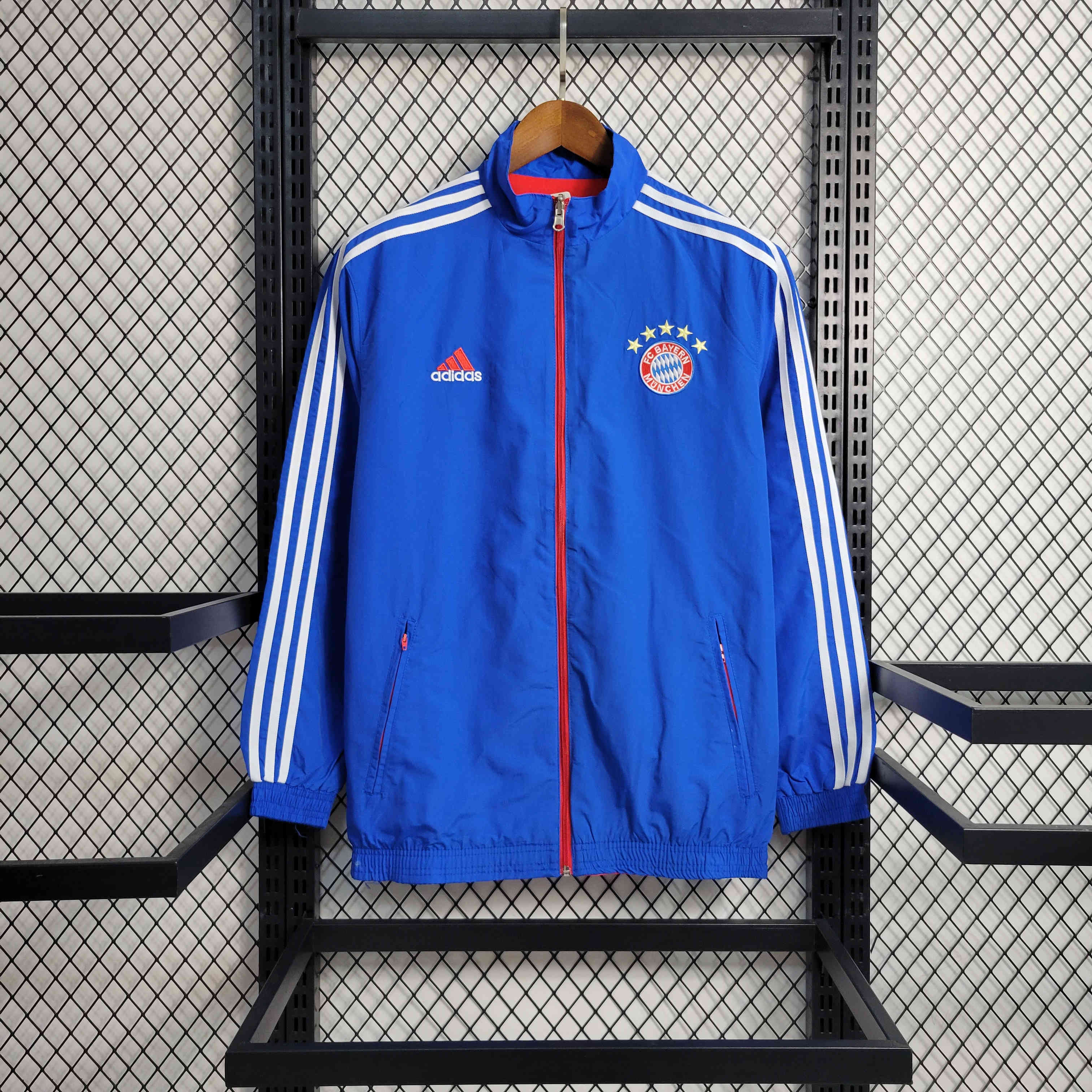 Bayern Munich 23-24 Blue Reversible Windbreaker